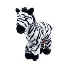 Plüss zebra, 15 cm