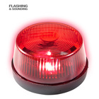 Lampă de avertizare cu lumină roșie intermitentă - 7 x 4 cm