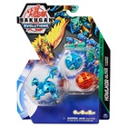 Bakugan Evolutions: Pachet starter Diecast - Howlkor ultra, albastru