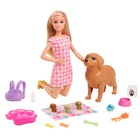 Barbie : Coffret de jeu Chiots nouveau-nés