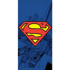 Superman: Prosop de plajă cu sigla clasică de Superman - 70 x 140 cm
