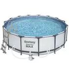 Bestway: Steel Pro Max fémvázas medence szett - 457 x 122 cm