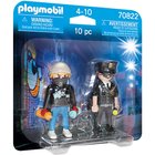 Playmobil: Rendőr és graffitis figurák 70822