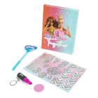 Barbie Color Reveal: Set de jurnal secret cu stilou și lampă UV