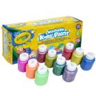 Crayola: Könnyen lemosható festék, Special Effects - 10 db-os