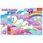 Trefl: Vágtázó egyszarvúk - 160 darabos puzzle