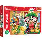 Trefl: Mickey egér - A karácsony varázsa - 100 darabos puzzle