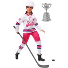 Barbie: Téli olimpia - jégkorongozó Barbie baba