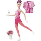 Barbie: Téli olimpia - műkorcsolyázó Barbie baba