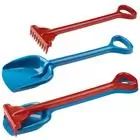 Juego de pala y rastrillo de plástico reciclado - 55 cm