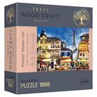 Trefl Puzzle Wood Craft: Francia utca – 1000 darabos puzzle fából