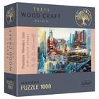 Trefl Puzzle Wood Craft: New York kollázs – 1000 darabos puzzle fából