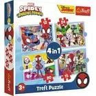 Trefl: Ο Πόκι και οι υπέροχοι φίλοι του, σετ παζλ 3 σε 1