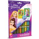 Prințesele Disney: Set pictură cu nisip 2-în-1 - Bella și Rapunzel
