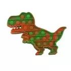 Push Poppers Dinosaurus - zeleno-oranžový