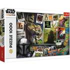 Trefl: Star Wars, A mandalóri és Baby Yoda puzzle- 1000 darabos