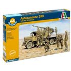 Italeri: Triecienlielgabals 3RO ar 90/53 AA militāro transportlīdzekļu un lielgabalu modelis, 1:72