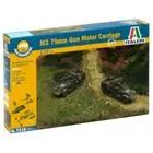 Italeri: Maquete de veículo blindado M3 meia-lagarta 75 mm, escala 1:72