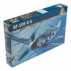 Italeri: maquete de avião Messerschmitt BF-109 G-6, escala 1:72
