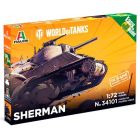 Italeri: Machetă Sherman World of Tanks - 1:72