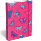 Lollipop: Pink Butterfly füzetbox, A4