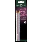 Faber-Castell: Sparkle Set de 3 creioane grafit cu aspect sidefat