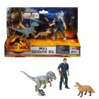 Jurassic World: Figurina Owen și Velociraptor Beta