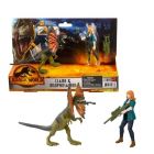 Jurassic World: Figurina Claire și Dilophosaurus