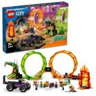 LEGO City: Stuntz Arenă de cascadorii cu două bucle - 60339