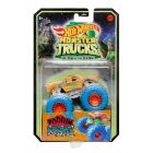 Hot Wheels Monster Trucks: Glow in the Dark - Mașinuță Podium-Crasher