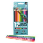Ars Una: Set creioane colorate triunghiulare - 12 buc.