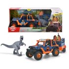 Dickie Toys: Dino Commander - Jeep și dinozauri