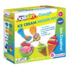 Kid Art: Fagylalt készítő gyurmakészlet, 8 színű