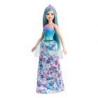 Barbie Dreamtopia: Prințesă cu păr albastru