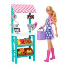 Barbie: Set de joacă Piața fermierilor