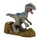 Jurassic world: Mini-figurine - Velociraptor Blue