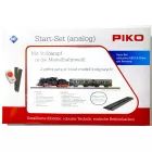 Piko: 97933 Start set - Parna lokomotiva s tenderom, putnički vagoni i tračnice