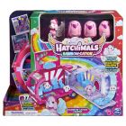 Hatchimals: Rainbowcation - Set de joacă Rulota curcubeu