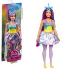 Barbie Dreamtopia: Kék-lila hajú unikornis baba