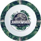 Jurassic World: Farfurie adâncă din plastic cu model T-Rex - compatibil cu microunde