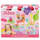 Love Diana: Csillámgyurma kreatív készlet - Cukrászda