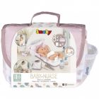 Baby Nurse: Pelenkázó táska kiegészítőkkel, 8 részes - rózsaszín