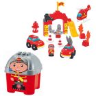 Abrick: Set de joacă Stație de pompier în cutie - 45 de piese