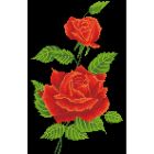 Diamond Dotz: Gyöngykép készítő készlet - Vörös rózsa