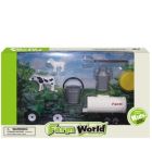 Farm World: Tejszállító traktor játékszett