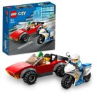 LEGO® City Police: Rendőrségi motoros autós üldözés 60392