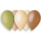 Set de 5 baloane în culorile naturii - 33 cm
