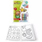 Crayola Mini Kids: Edukativní sada 7 voskovek - v maďarštině