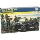 Italeri: maquete de tanque Kfz. II VW Typ 166, escala 1:35