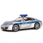 Welly CityDuty: Carrinho Porsche 911 Carrera S Polícia, 1:34